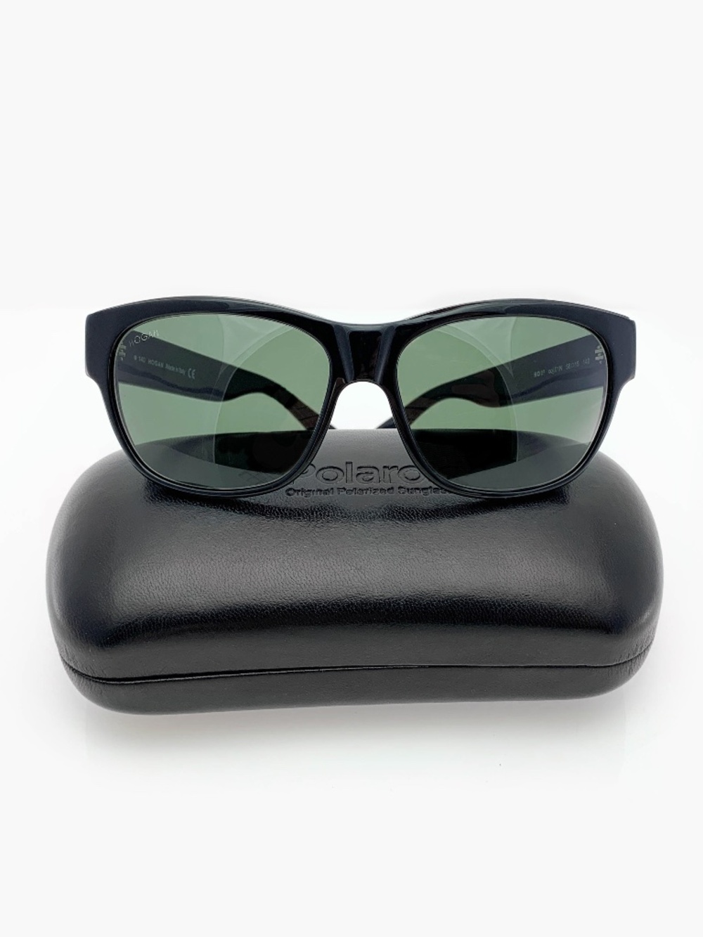 HOGAN Oversized Black Frame Sunglasses